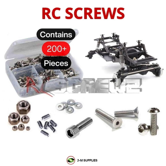 RCScrewZ Stainless Screw Kit vanq002 for Vanquish VRD Carbon 1/10 Rock Crawler Kit (VPS09015) | SET