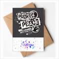 thumbnail image 1 of Punk New York Anti-war Illustration Pattern Welcome Back Greeting Cards Envelopes Blank, 1 of 3