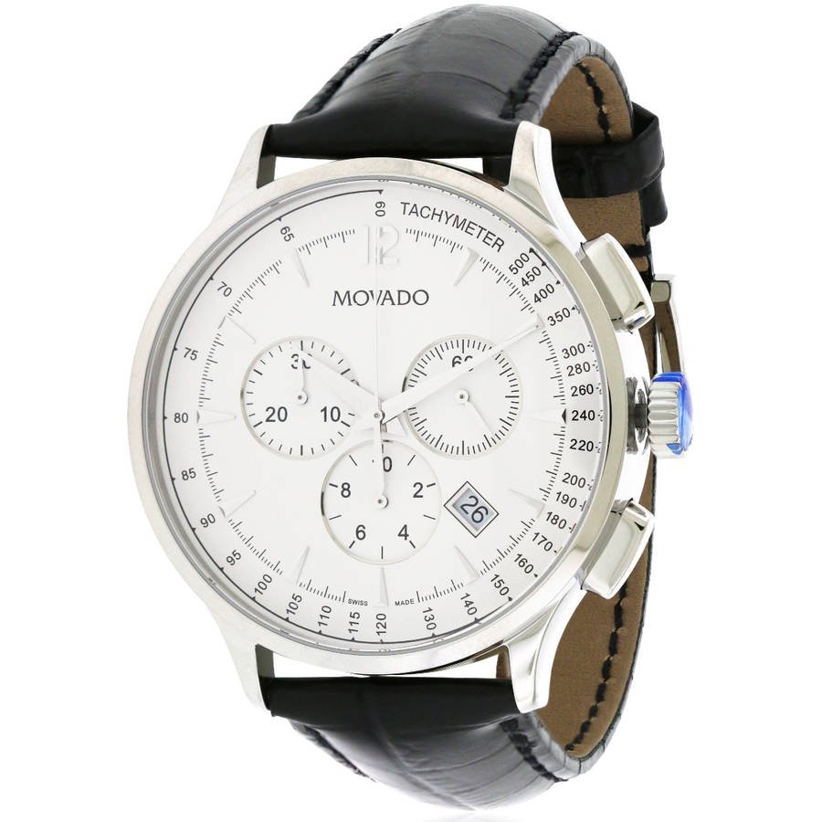 Movado Movado Circa Leather Chronograph Men
