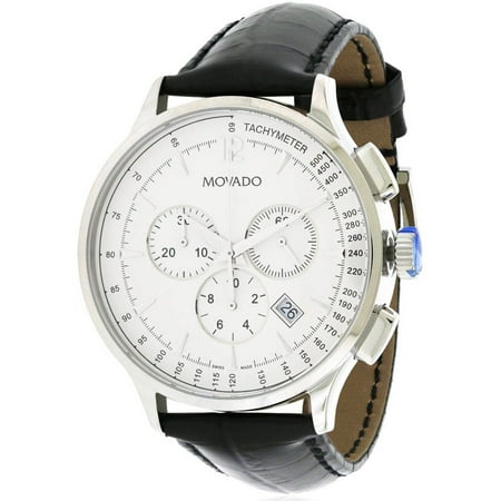 Movado Circa Leather Chronograph Men's Watch, 0606575