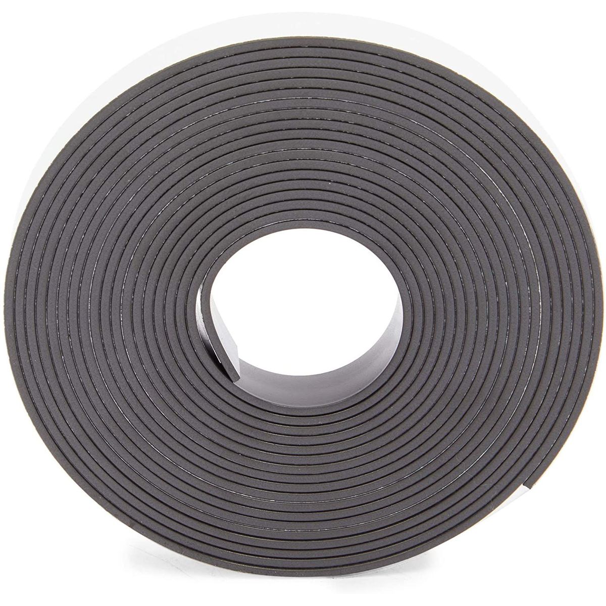 Baumgartens Adhesive-Backed Magnetic Tape, 0.5 x 10 ft, Black