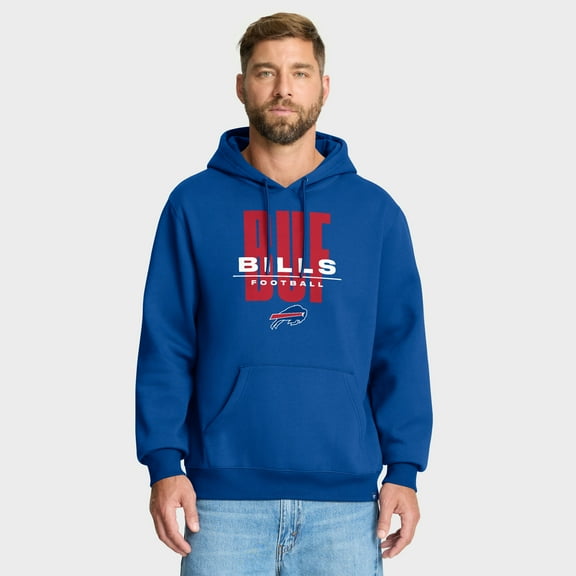 Men's Fanatics Royal Buffalo Bills Right Tackle Legacy Pullover Hoodie