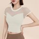 thumbnail image 1 of mfyjkho Tops De Moda Para Mujer, Blusa Informal De Manga Corta Con Capucha Y Cuello Redondo De Talla Grande Para Mujer Tops Para Mujer L, 1 of 5