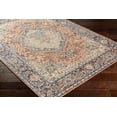 thumbnail image 3 of Mark&Day Outdoor Rugs, 8x10 Rossie Traditional Indoor/Outdoor Cider Area Rug, Non Shedding Orange Ivory Blue Carpet for Patio, Porch, Deck, Bedroom, Living Room or Kitchen (7'10" x 10'), 3 of 6