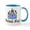 White/Blue Inside, variant on CafePress - Matzah Meal Passover Mug - 11 oz Ceramic Mug - Novelty Coffee Tea Cup
