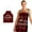 G, variant on Custom Apron 1pc Parent adult the Family Kitchen Christmas Print Linen Family Aprons Aprons With Pockets Multi-color