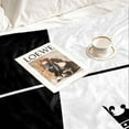 thumbnail image 4 of LHSHID Wedding Gifts for Couples Wife Anniversary Blanket Flannel Soft and Comfortable Anti static Bed Sofa Blanket 30x40in, 4 of 6