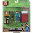 thumbnail image 2 of Minecraft 3" Series 1 Survival Kit Pack with Leather Steve Figure, 2 of 2