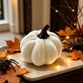 thumbnail image 6 of Qocolcyl Fabric Artificial Pumpkins, Cloth Fake Pumpkins for Halloween Thanksgiving Decor, Soft Cloth Pumpkins , Fall Decorations, Indoor Covered Outdoor Home Table Mantel Cabinet Party Decor, 6 of 8