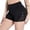 187#Black, variant on Booty Shorts for Women High Waist Yoga Workout Gym Dance Hot Pants Butt Lifting Rave Bottoms Blue XL