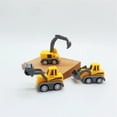 thumbnail image 5 of VISALY Kids Construction Toy Cars for 3 to 5 Year Old Boys Toddler Pull Back Vehicles Excavator Truck Tractor Party Supplies Birthday Gift, 5 of 8