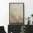 thumbnail image 3 of IDEA4WALL Framed Canvas Wall Art Industrial Botanical Pattern Illustrations Neutral Tone Print Abstract Forest Digital Art Relax/Calm Cool for Living Room, Bedroom, Office - Black 16"x24", 3 of 5