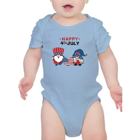 

Happy 4Th Of July Gnomes Bodysuit Infant -Image by Shutterstock Newborn