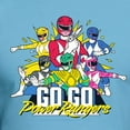 thumbnail image 3 of CafePress - Go Go Power Rangers Group Sh Men's Classic T Shirt - Fitted T-Shirt, Vintage Fit Soft Cotton Tee, 3 of 4