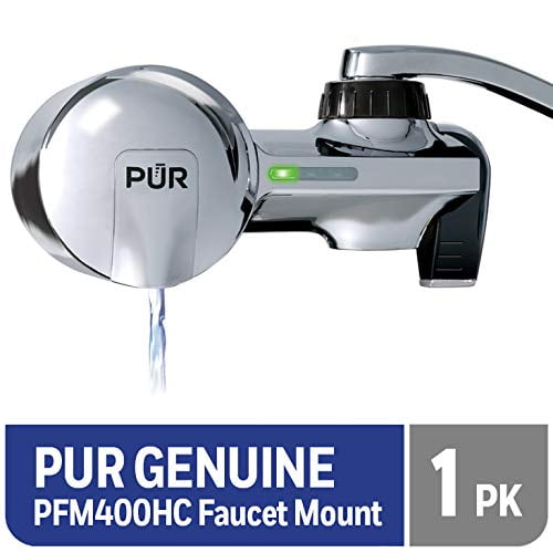 PUR PFM400HC Faucet Mount Water Filter System, Chrome
