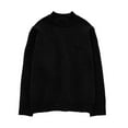 thumbnail image 3 of Girls Turtleneck Sweater Knit Long Sleeve Pullover Soft Ribbed Cuffs and Hem Classic Fit for Kids Casual Wear, 3 of 4