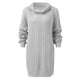 thumbnail image 1 of Gibobby Vestidos de sueter para mujer Vestido de suéter para mujer Línea de cuello fuera del hombro Manga larga Suéter de punto de cadera Vestido suelto(Gris,CH), 1 of 4