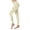 Beige, variant on Easter Womens Leggings Tummy Control Egg Print High Waist Tights Compression Running Fitness Yoga Pants,Beige,L
