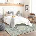 thumbnail image 5 of 5x7 Washable Area Rug Non-Slip Low Profile Vintage Distressed Oriental Rug for Living Room, Bedroom, Dining Room, Office, 5 of 13