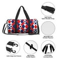 thumbnail image 6 of ZICANCN Patriotic Red White Blue 3D Stars Unisex Large Duffle Bag for Travel - Sports Tote Gym Bag Airplane Weekenders Bags for Women Men, 6 of 8