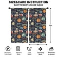 thumbnail image 2 of Blackout Kids Curtains,Navy Blue Baseball Football Pattern Childrens Insulated Curtains Set Of 2,Bedroom Essentials,Toddler Room Decor 42"x84", 2 of 5