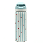 Owala FreeSip Insulated Stainless Steel Water Bottle with Straw 32oz Blue cherry