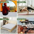 MOONCOOL Japanese Futon Mattress, Thick Floor Mattress Sleeping Tatami Mat Roll Up Camping