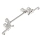 thumbnail image 5 of 2 Pares de Acero Inoxidable 316L con Forma de , Barra para Pezón, , Joyería para El Cuerpo, Piercing Zulema Anillo protector de pezón, 5 of 8