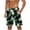 Green#2, variant on Iugvhana Quick-Dry Swim Trunks - Comfortable Mens Boardshorts, Variety of Tropical & Classic Designs Hawaiian Shorts Light Blue S
