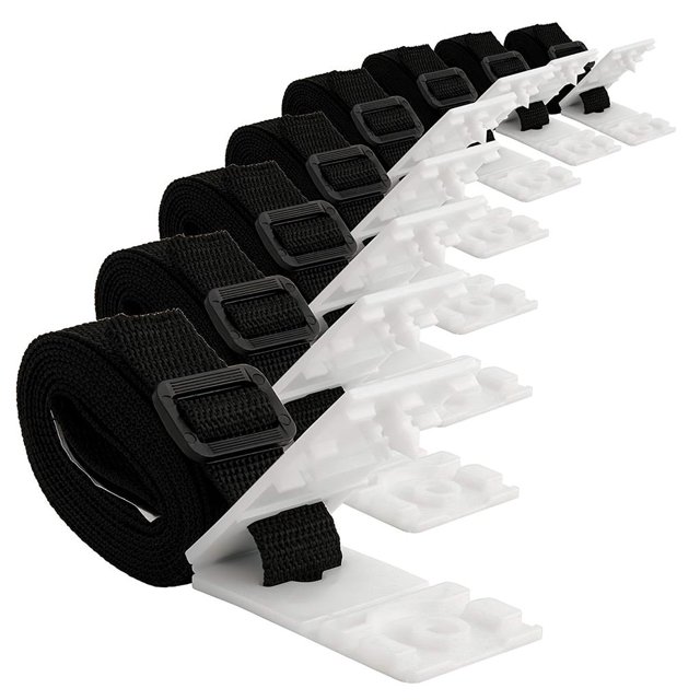 Cubierta Solar Carrete Correa Nylon Cubierta Solar Carrete Accesorio Conjunto Universal Piscina Película Coche Cuerda Para Atar Para Piscina Cubierta Carrete Interior 8Pcs Speravity HA013125-00