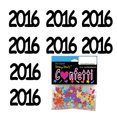thumbnail image 3 of Confetti Year 2016 Black - Pouch (1/2 oz) - CCP7290, 3 of 8