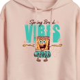 thumbnail image 3 of SpongeBob SquarePants - Spring Break Vibes - Juniors Cropped Pullover Hoodie, 3 of 6