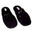 thumbnail image 2 of XOXO Ladies Soft Terry Slip On Slippers Medium 7-8, Black, 2 of 3