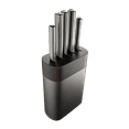 thumbnail image 4 of Cuisine::pro® DAISHO Nara 6 Piece Knife Block Graphite, 4 of 5