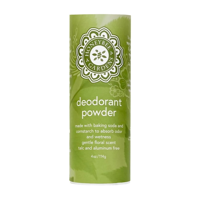 Desodorante en polvo Honeybee Gardens para hombres y mujeres 120 ml