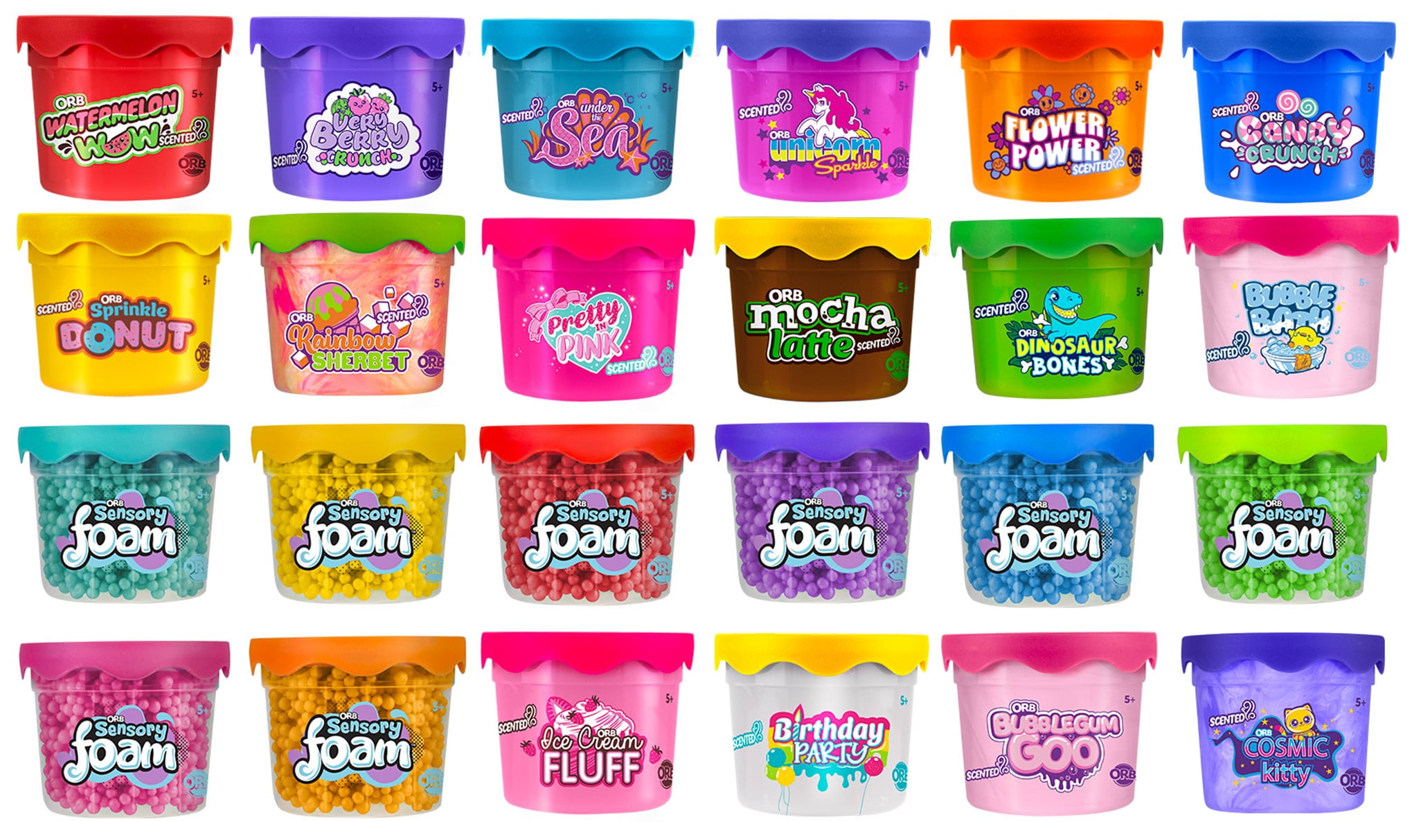 Orb GOAT Super Creator Pack, Includes 24 Slimi & 10 Mix-ins - Slime Kit, Children Ages 3+