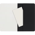 thumbnail image 4 of Cuaderno Moleskine de tapa blanda, grande, cuadrado, negro, x3, 4 of 5