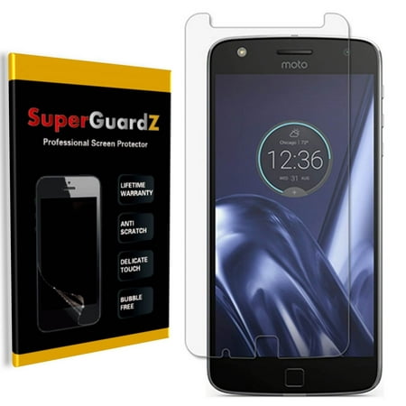 [8-Pack] For Motorola Moto Z Play Droid / Moto Z Play - SuperGuardZ Anti-Glare Matte Screen Protector, Anti-Fingerprint, Anti-Scratch, Anti-Bubble