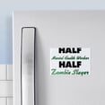 thumbnail image 3 of CafePress - Half Mental Health Worker Half Zombie Slayer Magne - Rectangle Magnet, 2"x3" Refrigerator Magnet, 3 of 3