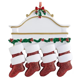 thumbnail image 1 of Medias de resina navideña personalizadas, adorno familiar, decoración colgante para árbol de Navidad, suministros para fiesta en casa, 1 of 4