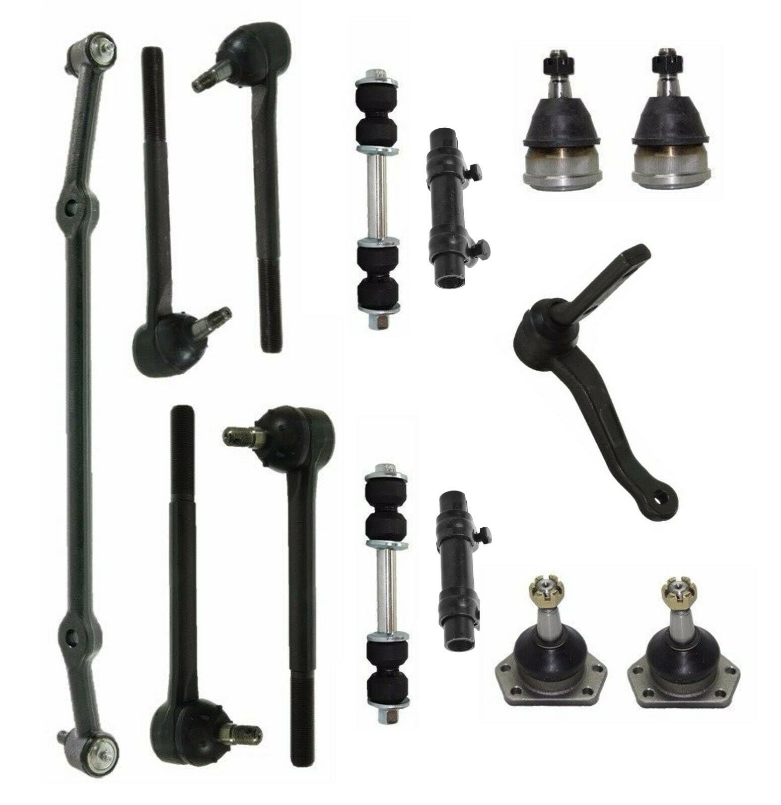 15 Pc Steering Kit for Chevrolet GMC Center Link  Ball Joint,Sway Bar End Link
