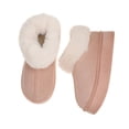 thumbnail image 5 of Women’s Winter House Slippers Fleece Lined Faux Fur Slip-On with Supportive Memory Foam Sole, 5 of 6