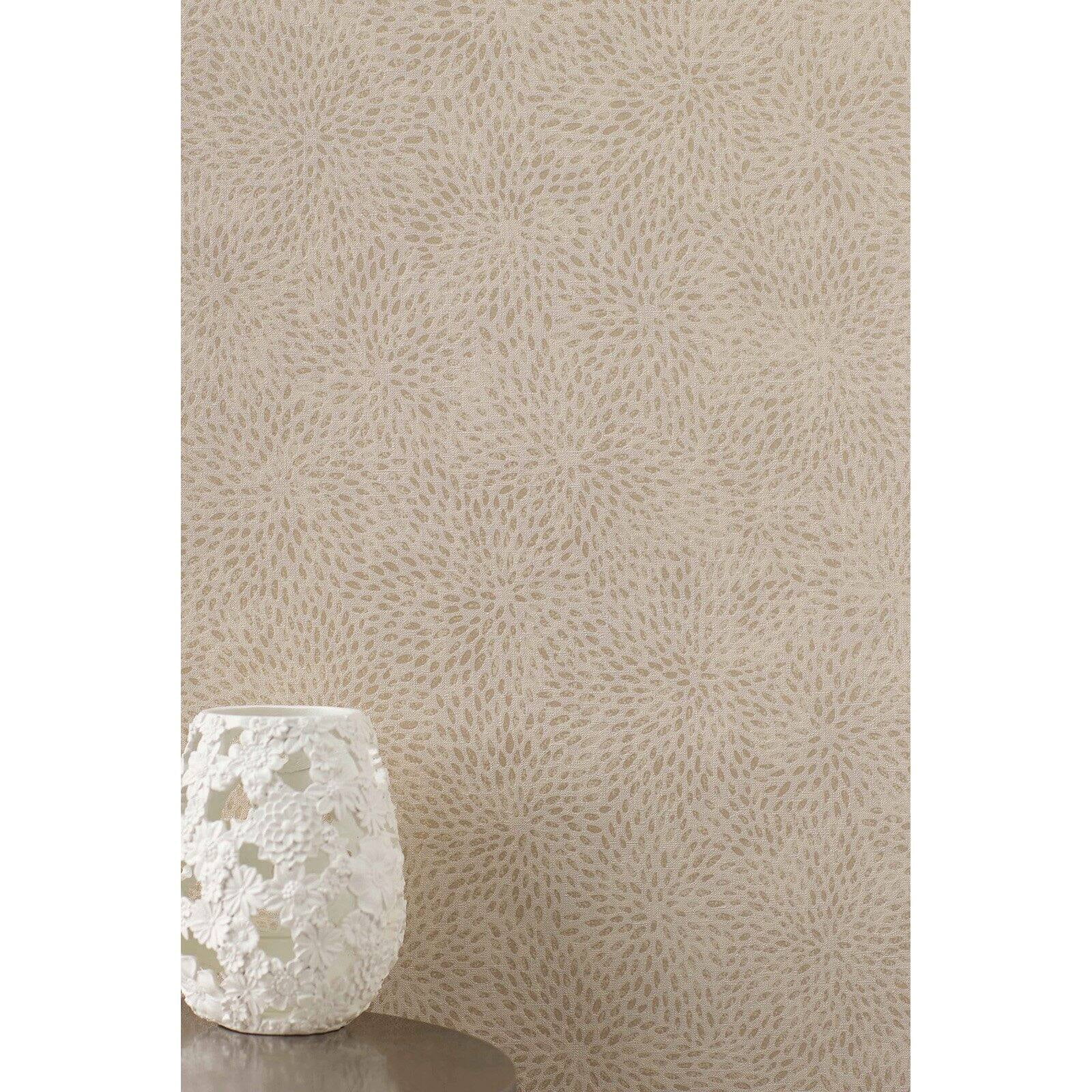 Decorline Mezzo Green Floral Wallpaper, 20.5-in by 33-ft, 56.4 sq. ft