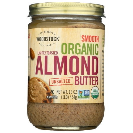 Woodstock Organic Almond Butter, 16 Oz