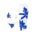 thumbnail image 2 of Trajes de baño para mujer, conjunto de traje de baño estampado de dos piezas a la moda para mujer, trajes de baño para mujer, trajes de baño para mujer, trajes de baño de moda de playa para mujer, 2 of 5