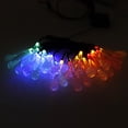 thumbnail image 6 of 21FT 30LEDs Solar String Light Decorative Lights Drop-Shaped Fairy Twinkling Light Christmas New Year Decor for Outdoor Garden Patio Wedding Party 2-Color, 6 of 10