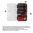 thumbnail image 2 of Hyper Tough 78-Piece Precision Tool Kit with Magnetic Screwdriver, Standard Size Bits,CR-V Steel Bits, 2 of 11