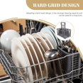 thumbnail image 3 of HLONK Dishwasher Lower Rack Wheel Utensil Gadget Holder, 3 of 8