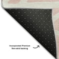 thumbnail image 5 of Addison Rugs Mayfield Premium Machine Washable Transitional Geometric Pink Rectangle Rug, 5' x 7'6", 5 of 6
