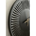 thumbnail image 4 of Kate and Laurel Grear Modern Numberless Round Wall Clock, 17 Inch Diameter, Black, Decorative Minimal Wood Clock for Bedroom, Entryway, or Living Room Decor, 4 of 9